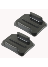 Replacement GoPro Sticky mounts with Genuine 3M Adhesive Backing (Curved Pair of 2)