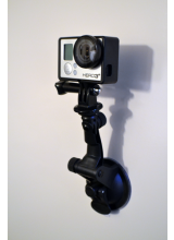 Snap-Lock Suction Cup GoPro Mount