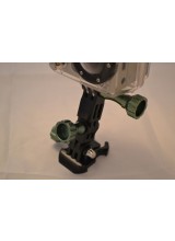 Billet Aluminum GoPro Mount Screw Set (Anodized Green)